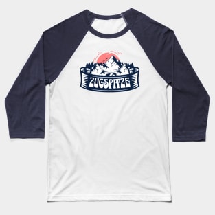 Zugspitze German Bavaria Baseball T-Shirt